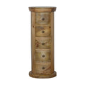Granary 5 Drawer Slim Drum Chest