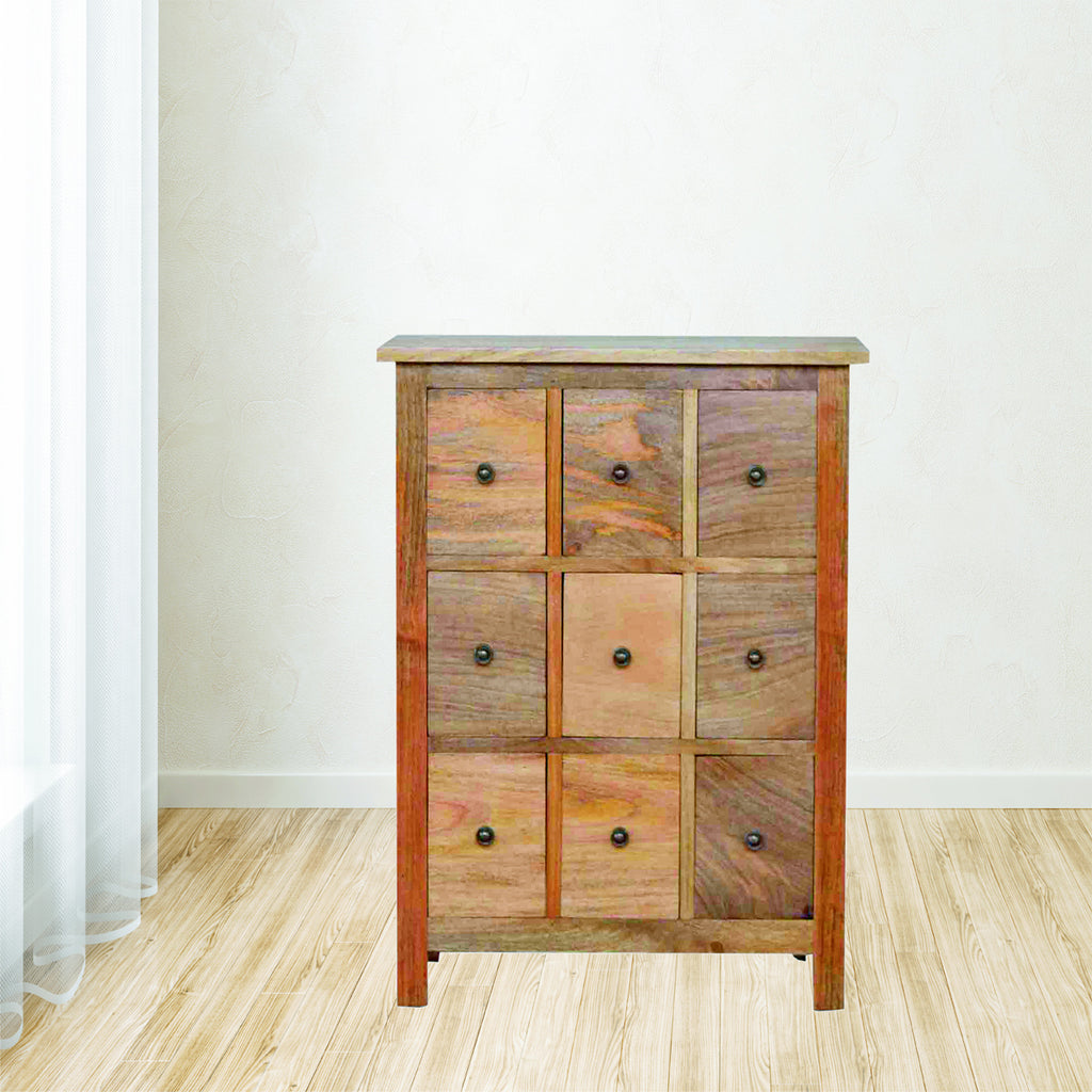 9 Drawer Mini Cabinet
