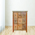 9 Drawer Mini Cabinet