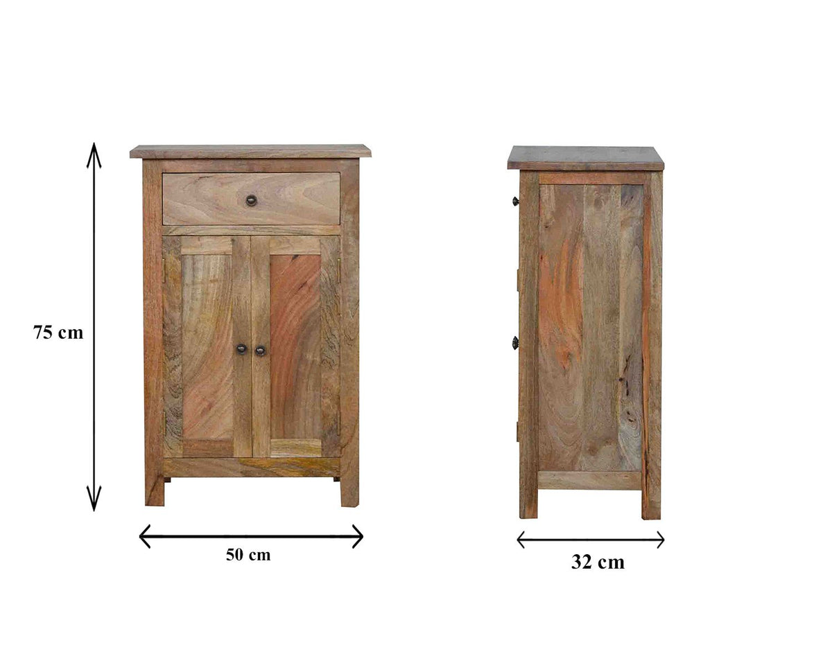 2 Door Cabinet with 1 Drawer