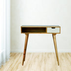 White Drawer Writing Desk