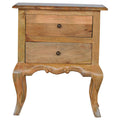 Bedside Table with Cabriole Legs