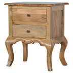 Bedside Table with Cabriole Legs