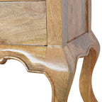 Bedside Table with Cabriole Legs