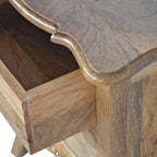 Bedside Table with Cabriole Legs