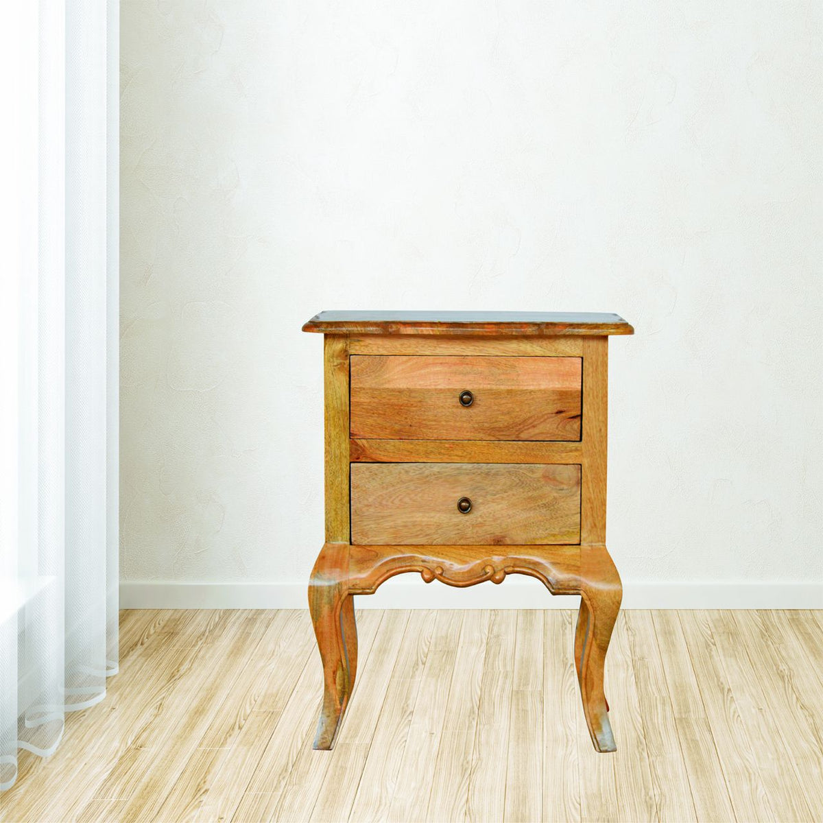 Bedside with Cabriole Legs