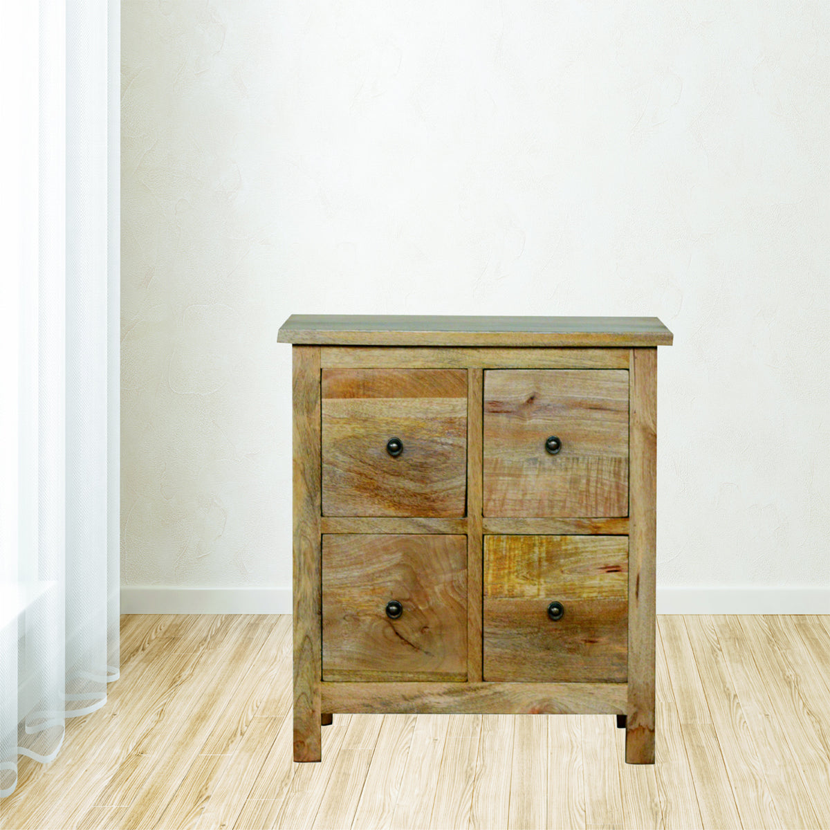 4 Drawer Mini Cabinet