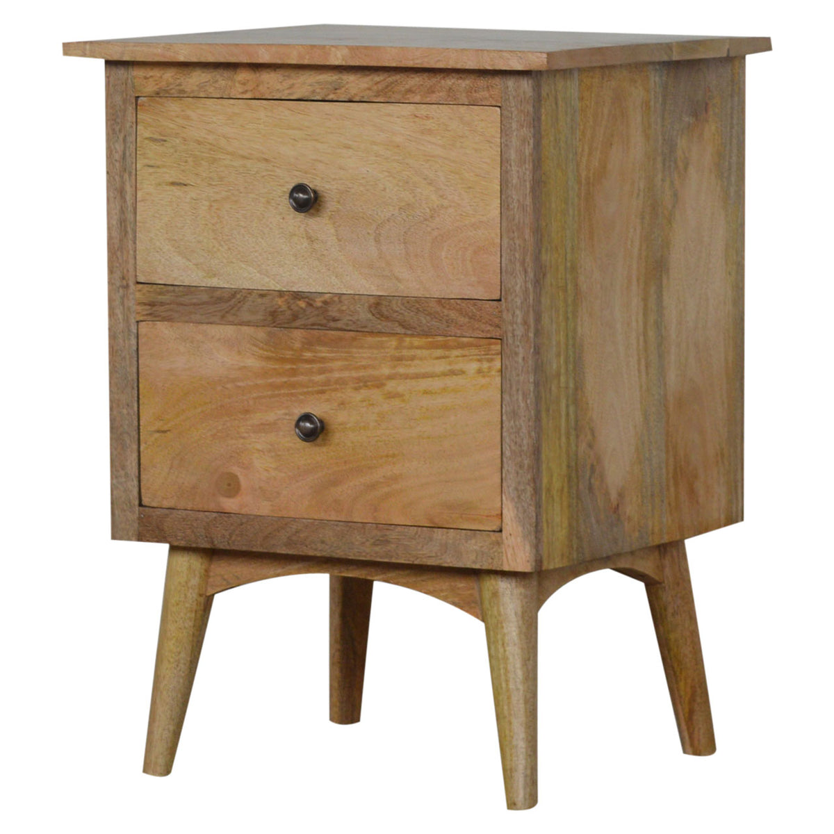 Nordic Style Bedside with 2 Drawers