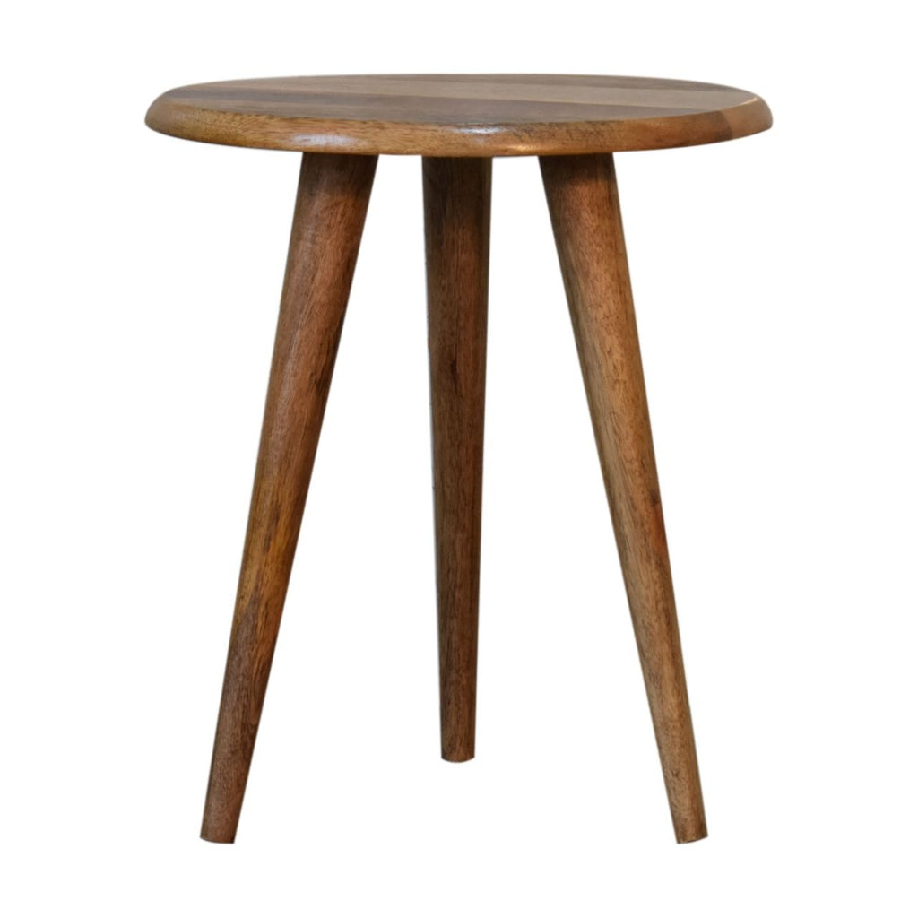 Lulu Round Tripod Stool