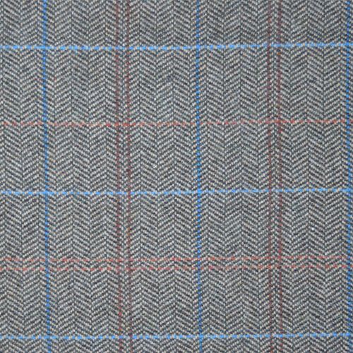 Oval Multi Tweed Foot Stool