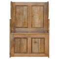 Small Monks Storage Bench