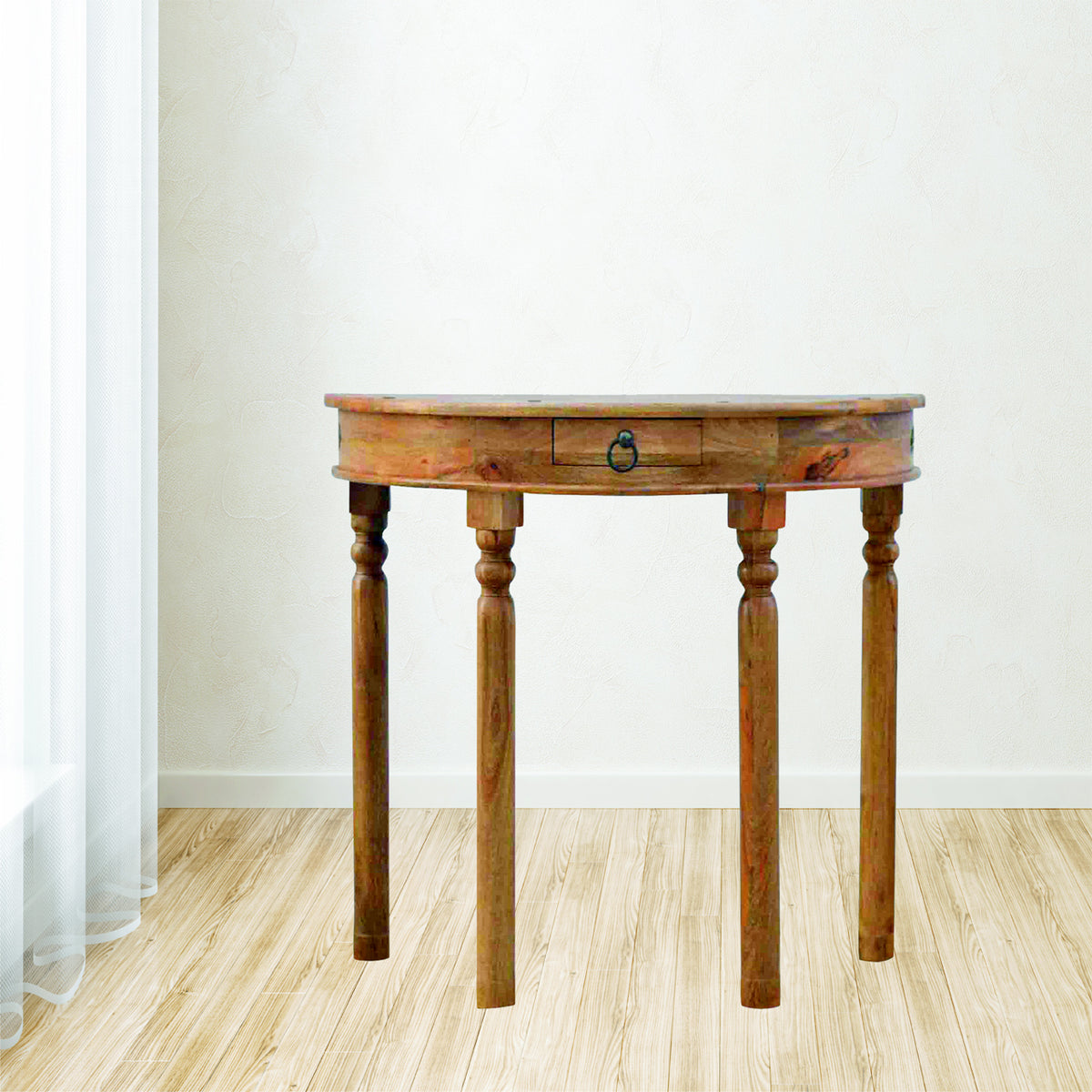Serpentine Console Table