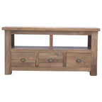 Open Slot 3 Drawer Media Unit