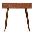 Assorted Chestnut Console Table