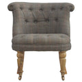 Small Multi Tweed Accent Chair