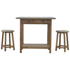 Breakfast Table with 2 Stools