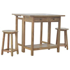 Breakfast Table with 2 Stools