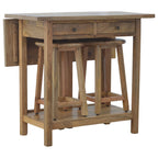 Breakfast Table with 2 Stools