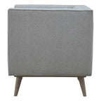 Grey Tweed Armchair
