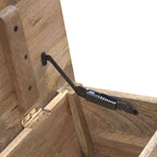 Solid Wood Lid-Up Storage Bench