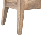 Solid Wood Lid-Up Storage Bench