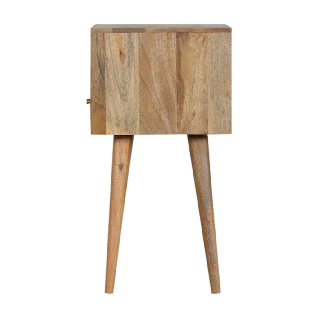 Mini Cement Chip Drawer Bedside