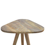 Triangular Accent Tripod Stool