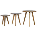 Oak-Tone Nordic Nesting Stools