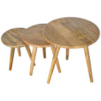 Oak-Tone Nordic Nesting Stools