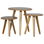 Oak-Tone Nordic Nesting Stools