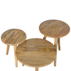 Oak-Tone Nordic Nesting Stools