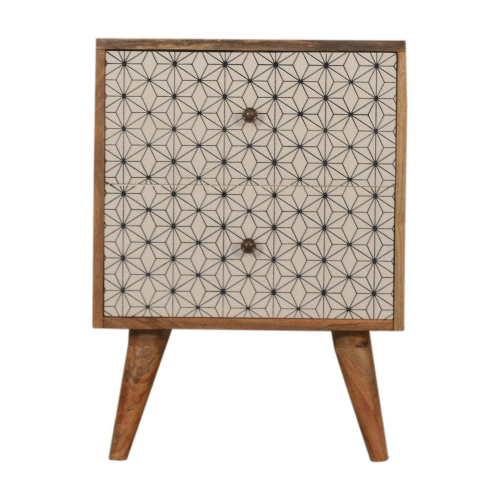 Prima 2 Drawer Bedside