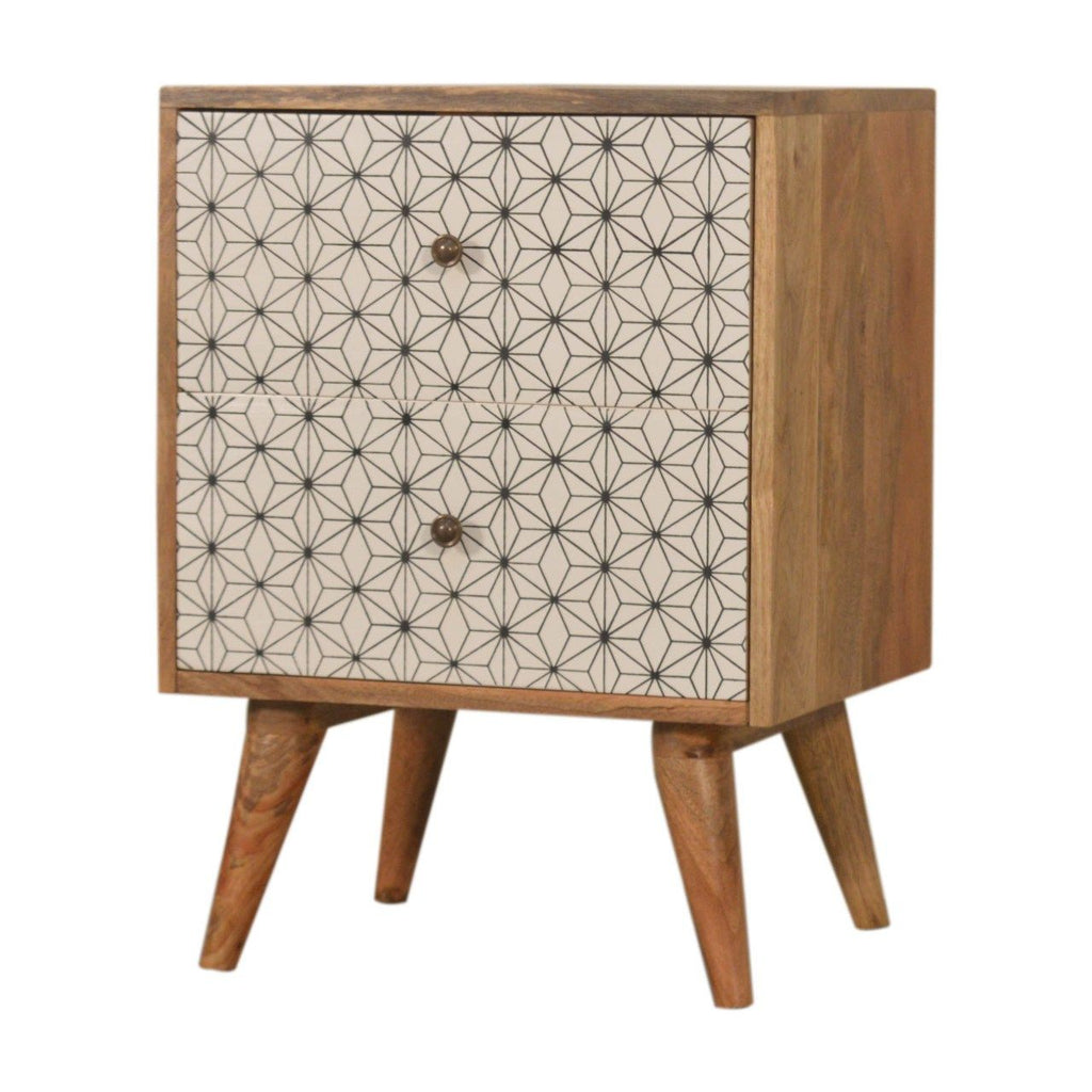 Prima 2 Drawer Bedside