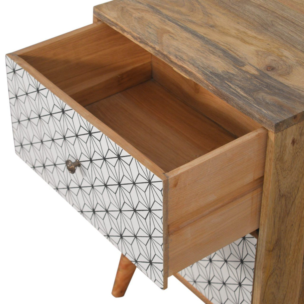 Prima 2 Drawer Bedside