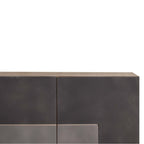 Quebec Grey Cabinet