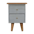 Sky Blue Hand Painted Bedside Table