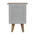 Sky Blue Hand Painted Bedside Table