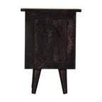 Black Hand Painted Bedside