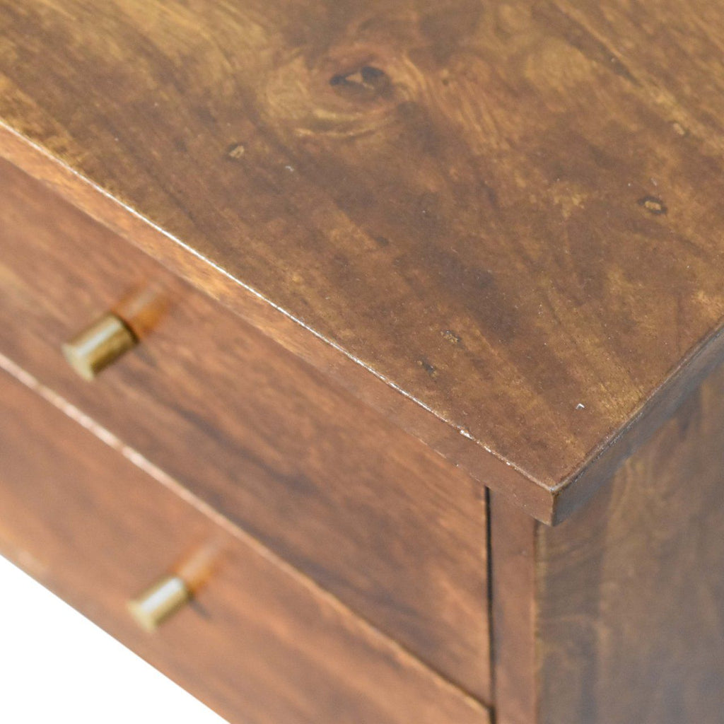 Chestnut Slimline Bedside