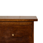 Chestnut Slimline Bedside