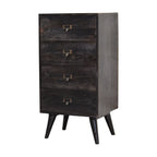 Ash-Black Filing Cabinet
