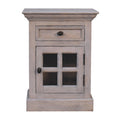 Glazed Stone Bedside