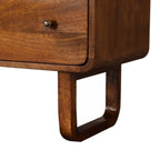 U-Curved Chestnut Chest