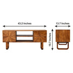 U-Chestnut Sunrise Media Unit