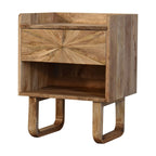 U-Shape Sunrise Open Slot Bedside