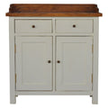 Country Two Tone Kitchen Cabinet