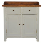 Country Two Tone Kitchen Cabinet