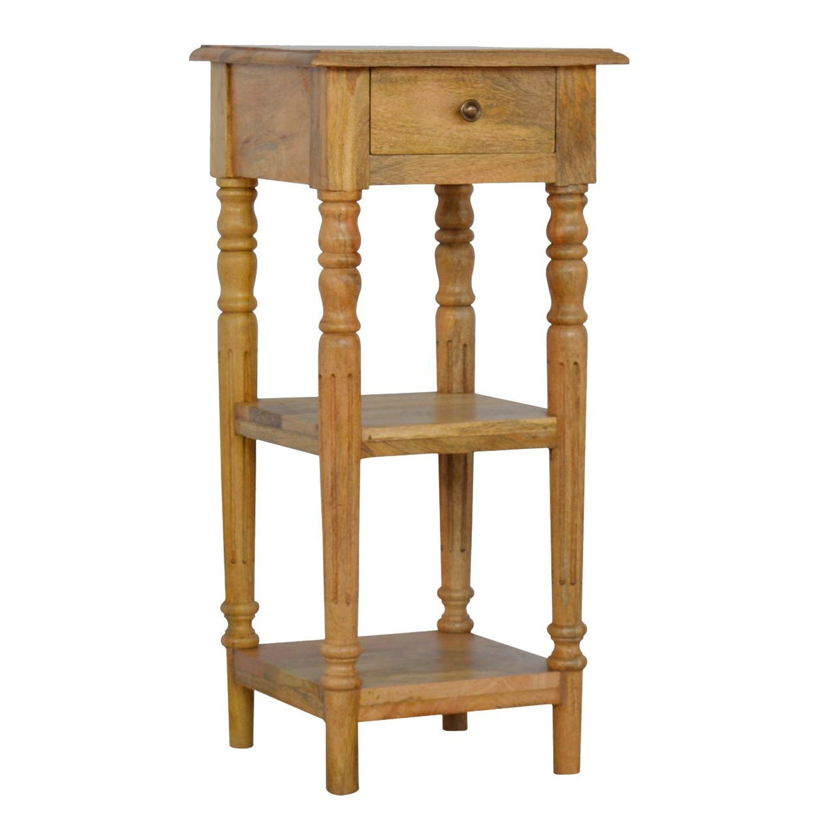 Turned Leg Telephone Table