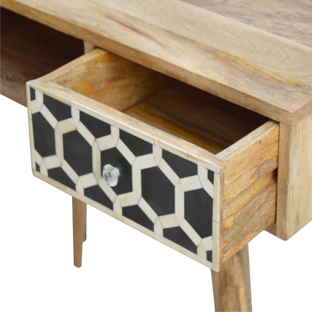 Bone Inlay Writing Desk
