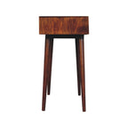 Chestnut Pineapple Console Table